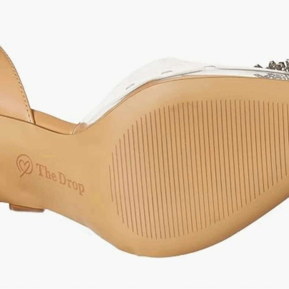 a new day Tan Heels with Crystal Embellishment - Picture 4 of 8